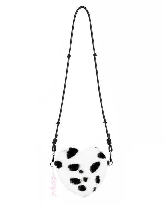 Faux Heart Pouch